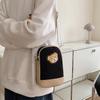Lindo Bolso Pequeño de Nailon Estilo Japonés Fresco Estilo Universitario Bolso Bandolera Bolso de Hombro Portátil de Dibujos Animados para Estudiantes de Secundaria