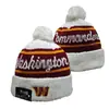 2026 Nuevo Gorro de Punto con Pompón de Color Mixto al por Mayor, Gorro de Lana de Equipo de Rugby, Jacquard de Doble Cara, Estilo Retro Artístico