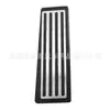 Pedales antideslizantes de acero inoxidable para acelerador y freno de reposo para Volvo XC60, XC90, S90