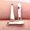 16x4.2x3.7mm 0.71g Color Plata Antigua DIY Aleación de Zinc Accesorios para Joyería Venta Directa de Fábrica Colgante de Gota de Agua