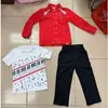 O Caminho para o Status de Superstar: Figurino de Palco Michael Jackson Cosplay Jaqueta de Couro Vermelha Fantasia de Role Play Cosplay