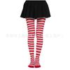 Medias de cuerpo enteras a rayas para venta al por mayor Accesorios para disfraces de Navidad y Halloween Calcetines a rayas Medias para adultos
