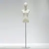 Maniquí de Cuerpo Completo Femenino para Tienda de Accesorios y Ropa, Soporte de Maniquí Femenino, Muñeco, Maniquí de Medio Cuerpo, Soporte de Exhibición de Cuerpo Humano para Escaparate