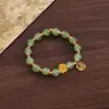 Pulsera Primaveral Estilo Chino Super Etérea con Alto Valor Estético, Diseño de Lirio del Valle, Versátil, Perfecta como Regalo para Novia, Regalo de Cumpleaños