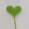 Ramo de Corazones de Ganchillo Hecho a Mano Estilo Japonés Ganchillo Simulación Regalo para Amigos Pequeño Regalo Arte Floral
