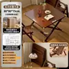 Mesa Plegable, Mesa de Madera Maciza, Mesa Plegable de Mahjong, Mesa para Sala de Estar y Estudio en Casa, Mesa de Comedor para Apartamento Pequeño, Mesa para Romper Huevos