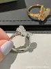 Los 26 Anillos de Trébol de Cuatro Hojas y Mariposa de la Suerte Más Nuevos del Mercado, Anillo Abrible de Perla Blanca y Lapislázuli de 18k