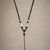 Cordón para Collar de los Cinco Dioses de la Riqueza Estilo Tíbet, Cordón para Colgante Tejido a Mano, Artículos de Joyería Cultural y Artística del Tíbet, Cordón para Colgar Thangka del Mantra de Seis Sílabas