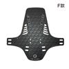 Guardabarros de Bicicleta Portátil Horquilla Delantera Simple Guardabarros para Lluvia Bicicleta de Carretera Bicicleta de Montaña Guardabarros