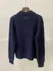 Suéter de Punto Trenzado Estilo Americano con Cuello Camisero de Media Botonadura para Otoño e Invierno, Suéter Casual y Sencillo de Lana Cachemir para Mujer