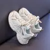 Tênis de Corrida Leve para Meninas e Meninos Grandes 2026, Sapatos de Estudante para Meninos e Meninas, Sapatos de Pai, Malha Respirável Nova para Primavera e Outono, Tênis Esportivo