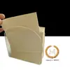 Porta-Guardanapos Acrílico Transparente em Formato U para Restaurante Ocidental Café Bar Caixa de Lenços Quadrada Suporte de Armazenamento para Toalhas