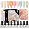 LIMEGIRL Nuevo Producto Set de Paleta de Gel Lavable para Pintar de 18 Colores Exclusivamente para Comercio Electrónico Transfronterizo