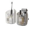 Caixa de armazenamento de reciclagem de resíduos de toalhas de lavar roupa, banheiro, pia, banheiro, escova de dentes, toalha de limpeza, prateleira de parede