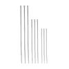 Agulha em Forma de 9 de Aço Inoxidável Agulha em Forma de T Agulha de Cabeça Plana Agulha de Fundo Plano Material para Miçangas Galvanizado a Ouro Real Acessórios de Joias DIY