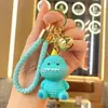 Lindo llavero colgante de animal de resina, llavero moderno de acrílico colorido, decoración para bolso y coche, pequeño regalo
