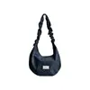 Série Floral Nova de Verão Estilo Coreano Nicho Moda Versátil Uma Alça Transversal Bolsa Nuvem para Mulheres