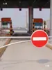 Barrera de Acceso Manual Continental Ordinaria, Máquina de Peaje de Acero Inoxidable, Equipo de Cierre de Carretera en Intersección de Autopista, Barrera de Tráfico