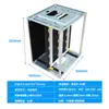 Rack de Materiales Superior e Inferior Antiestático SMT Caja Giratoria para PCBs 355*320*563mm Marco de Materiales Máquina de Placas Superiores de 50 Capas