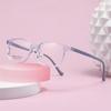 Gafas de Montura Óptica Cuadrada de Nueva Moda 2025 para Hombres Se Pueden Equipar con Lentes para Miopía para Hombres Montura Versátil Gafas al por Mayor