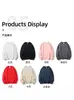 Sudadera para pareja de zorro plateado de 400 g, peso pesado extra gruesa, talla grande, holgada, logo personalizable, hombros caídos, color liso, cuello redondo