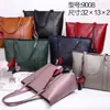 Capa Superior Otoño e Invierno Moda Cuero de Vaca Bolso de Mano para Mujer Bolso Tote Portátil Cruzado de Cuero para Mujer Bolso de Compras de Gran Capacidad