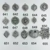 641 Shanxi Retro Prata Velha 37 Prata DIY Brinquedo Cultural Acessórios Acessórios Finamente Trabalhados Velha Imitação Prata Esterlina Não Desbota