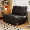 Sofá Cama, Individual, Extensible, Plegable, Doble, para Dormitorio y Sala de Estar, Doble Uso, para Apartamentos Pequeños, Balcón, Multifuncional, Integrado, Estilo Antiguo