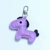 Huayang Chaveiro com Pingente de Pônei de Couro Personalizável Acessórios Decoração de Bolsa DIY Chaveiro de Joia PU Venda por Atacado