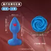 Perlas anales, juguetes SM, productos para el placer femenino, estimulador anal, tapón anal con forma de pata de gato y rosa, juguetes sexuales para adultos al por mayor