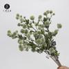 Venda direta da fábrica simulação pinhas castanha fruta Blue Planet dandelion fruta casamento decoração floral arranjo de flores materiais correspondentes
