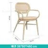 Departamento de ventas de muebles de ratán para exteriores patio exterior jardín mesa y silla pequeñas de ocio combinación de mesa de comedor para balcón exterior de villa