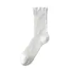 Calcetines de Seda Refrescantes para Mujer, Estilo Delgado de Primavera y Verano, Borde de Burbuja con Encaje de Gatito, Calcetines Holgados Dongdaemun Transfronterizos al por Mayor