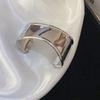 Pulseira Aberta Geométrica Plissada Irregular Estilo Metal Europeu e Americano Pulseira Personalizada Simples Elegante Nicho Novo Estilo Joia de Mão