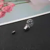 Atacado 6mm Garrafa de Vidro Tampa Torcida Pingente Escultura de Arroz Garrafa de Desejos Garrafa Pequena Pode Ser Aberta para Segurar Cinábrio Garrafa Vazia Mini