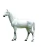 Escultura de Caballo Realista Grande de Fibra de Vidrio para Pastizal al Aire Libre, Adorno de Caballo para Cultura Agrícola y Decoración de Paisaje de Jardín