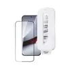 Adecuado para película de vidrio templado POCO F9 ULTRA, pantalla sin obstrucciones, sin bordes, protección de privacidad, f9pro, caja blanca pequeña, compartimento libre de polvo, aplicación instantánea
