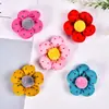 Materiales para accesorios de cabello hechos a mano DIY, ropa, sombreros, zapatos, accesorios y materiales auxiliares, materiales decorativos de flor de ciruelo de cinco pétalos de doble capa