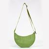Bolso bandolera sencillo estilo coreano para mujer, bolso de hombro de nailon moderno y versátil, bolso dumpling suave de gran capacidad, bolso de hombro para mujer