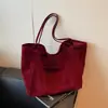 Bolsa de Axila Casual Retrô Grande Capacidade Outono e Inverno 2025 Nova Moda Tendência Bolsa Tote para Trabalho e Roupas de Trabalho Ombro Único