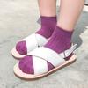 Z151 Calcetines Infantiles al por Mayor Primavera y Verano Lisos de Doble Aguja Invisibles Color Sólido Simple Algodón Tipo Barco para Niños y Niñas