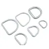 Anillo D Soldado de Acero Inoxidable 304/316 Bolso Transportador para Mascotas Hebilla en Forma de D Tienda de Campaña Kayak Anillo D Semicircular Multiusos
