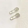 Hebilla de Pin de Diamante Chapada en Oro de 14K con Alta Retención de Color Di Cristal Y Pulsera Collar Accesorios Hechos a Mano con Cuentas Cuentas