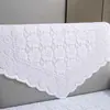 Funda de sofá ribeteada con encaje, engrosada y antideslizante, funda para respaldo, funda para reposabrazos, cojín de sofá, funda de sofá de tela triangular, funda de sofá de tela y manta a juego
