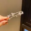 Pulsera Elástica de Diamantes Estilo Francés con un Toque de Lujo Ligero y Alta Gama, Joyería Elegante y Versátil con un Diseño Único y a la Moda, Nicho