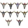 Colgante de Cabeza de Toro con Goteo de Aceite Estilo Étnico Retro Transfronterizo Europeo y Americano Colgante Nuevos Accesorios de Joyería Serie Halloween