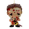 Decoraciones de rol de película de terror de Halloween transfronterizas, decoraciones colgantes de fiesta de terror de calabaza planas de acrílico