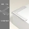 Novo Canto Anti-Colisão Gota d'Água Transparente Canto de Mesa Capa Protetora Anti-Colisão Infantil Móveis Silicone Canto Anti-Colisão Espessado