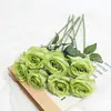 Flores Artificiais Rosa Gelo Triturado Estilo Ins Atacado Rosas Azuis Decoração de Sala de Estar Dia dos Namorados Flores Falsas Arranjo de Cena para Salão de Casamento