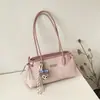 Bolsa de ombro grande estilo retrô coreano para mulheres, nova bolsa tote de ombro da moda para o dia a dia, 2026